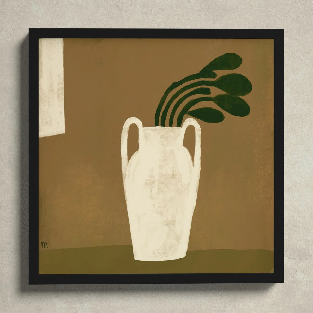 Juliane " Gust Of Wind " Painting Print